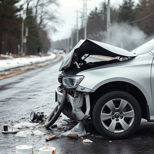 car crash damage