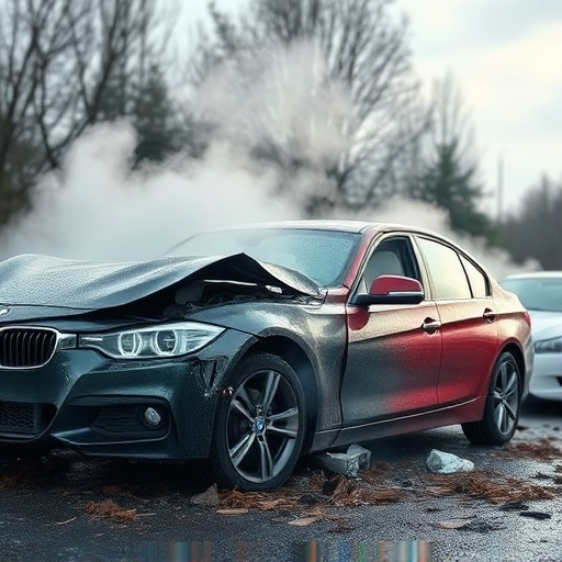 car crash damage