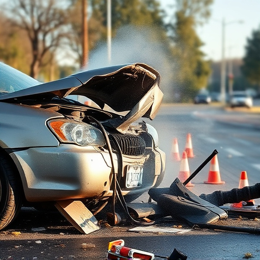 car crash damage