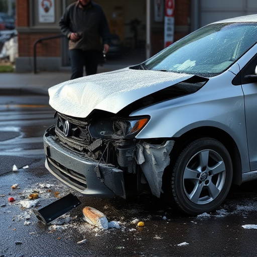 car crash damage