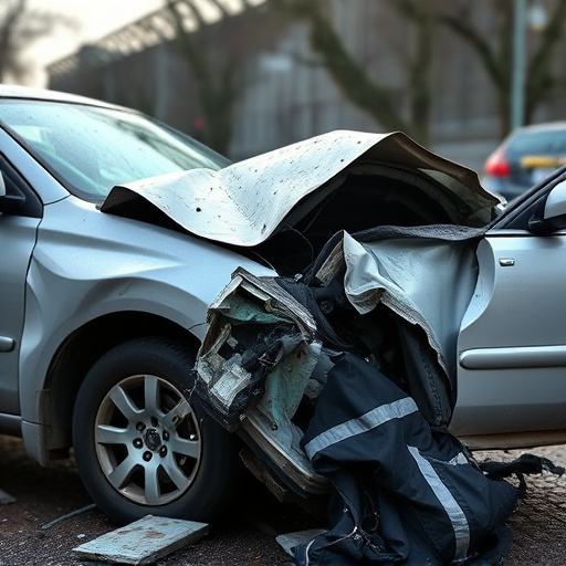 car crash damage