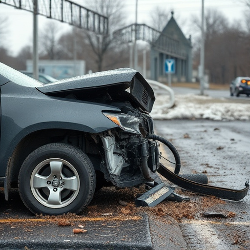 car crash damage