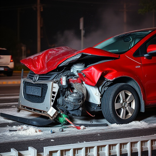 car crash damage