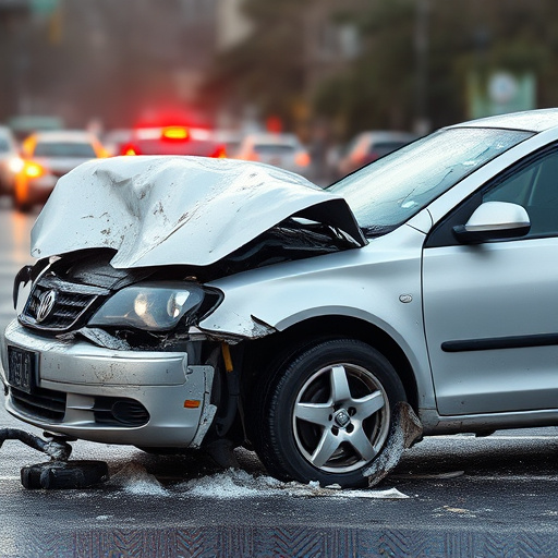 car crash damage