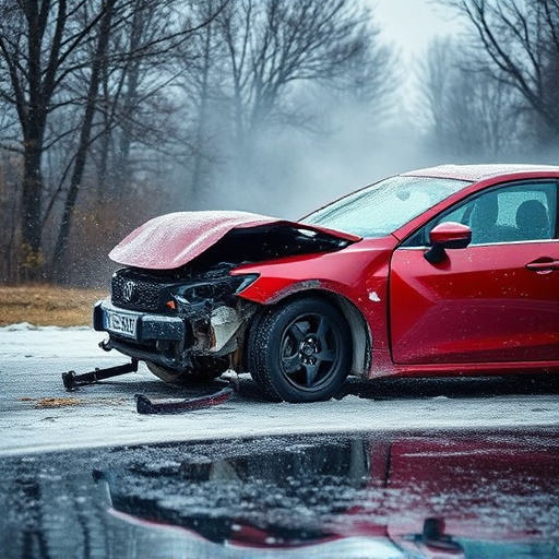 car crash damage