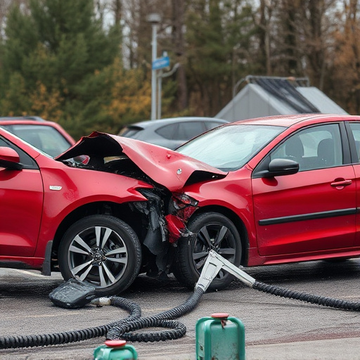 car crash damage