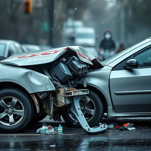 car crash damage
