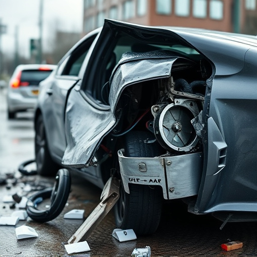 car crash damage