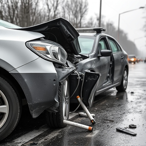 car crash damage