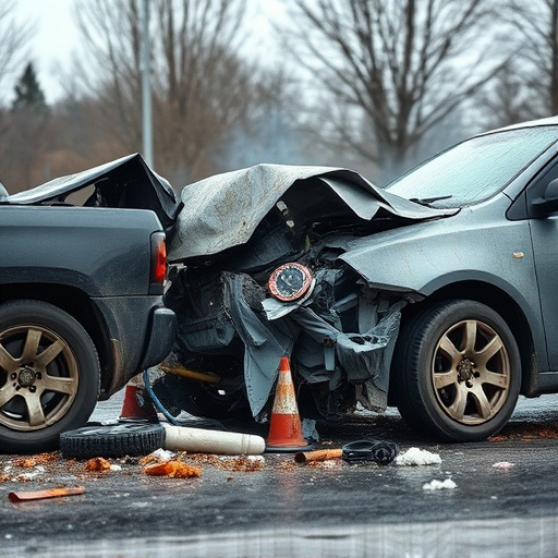 car crash damage