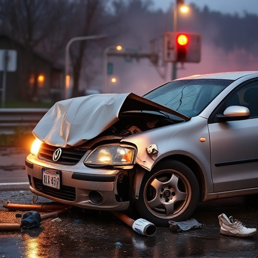 car crash damage