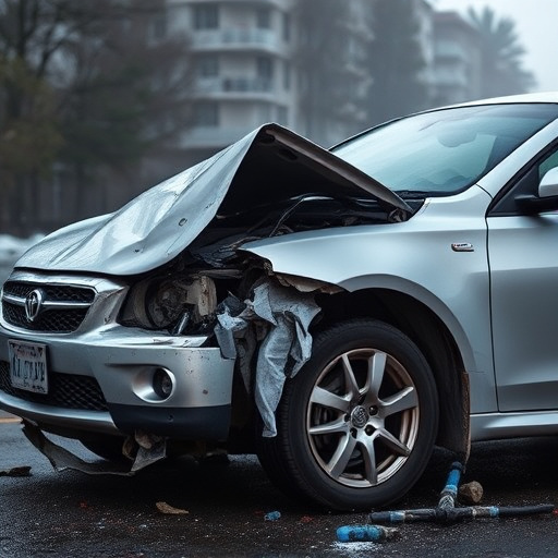 car crash damage