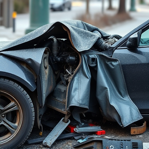 car crash damage