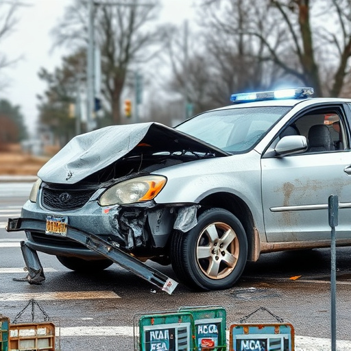 car crash damage