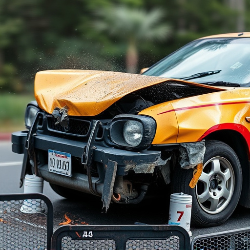 car crash damage