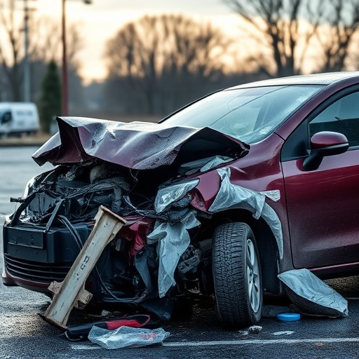 car crash damage