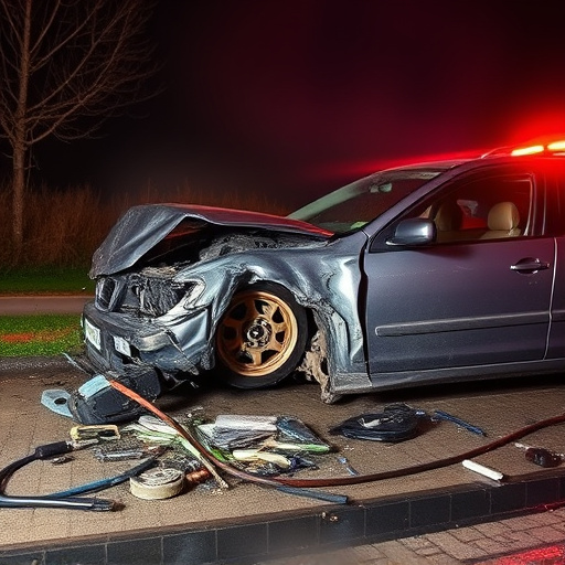 car crash damage