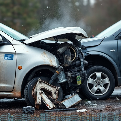 car crash damage