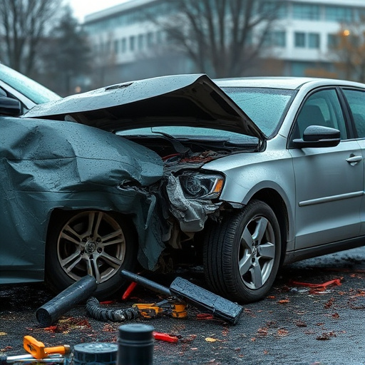 car crash damage