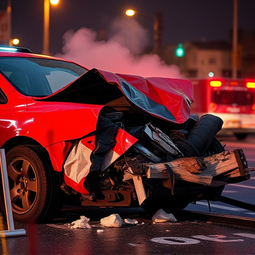 car crash damage