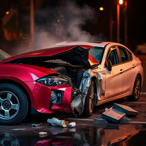 car crash damage