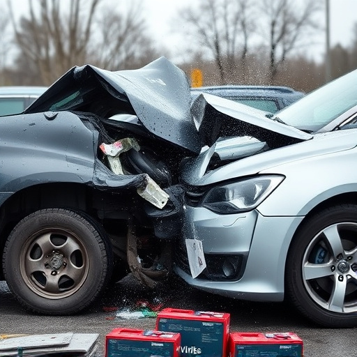 car crash damage