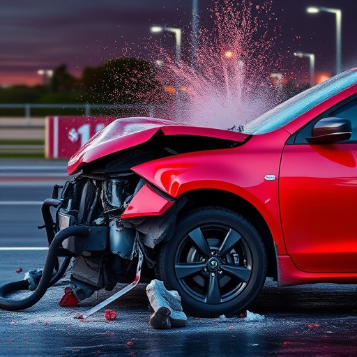 car crash damage