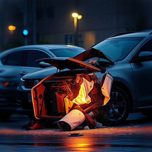 car crash damage