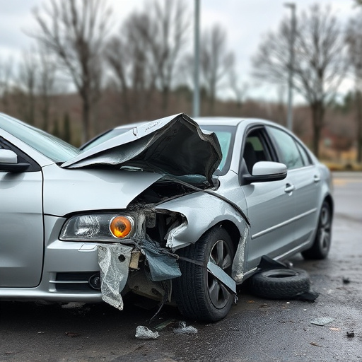 car crash damage