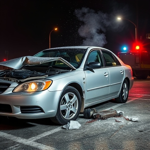 car crash damage