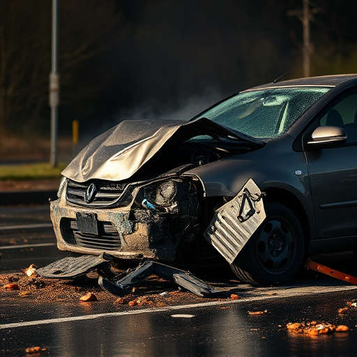 car crash damage