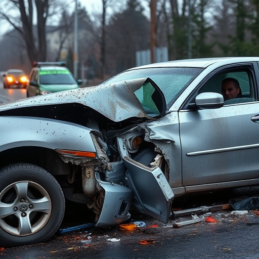 car crash damage