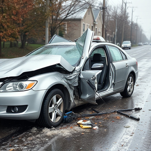 car crash damage