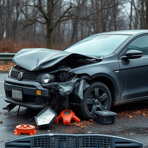 car crash damage