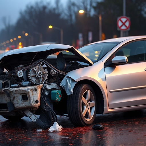 car crash damage