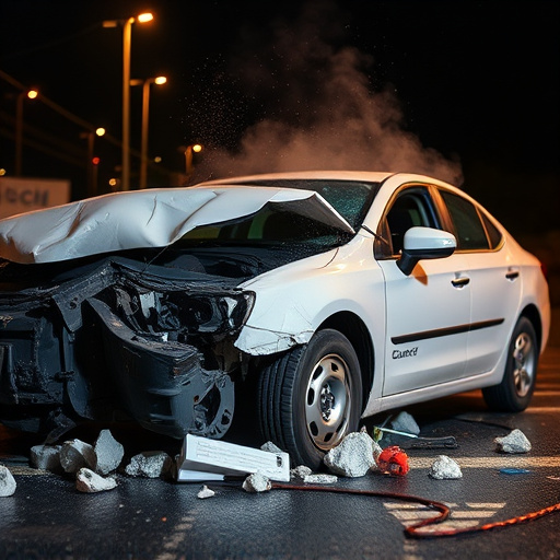 car crash damage