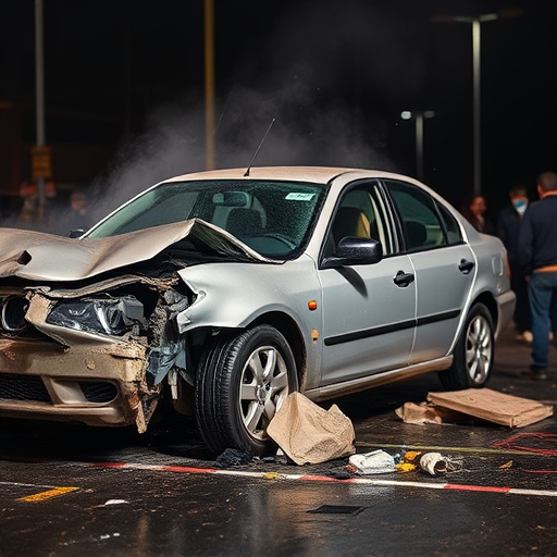 car crash damage