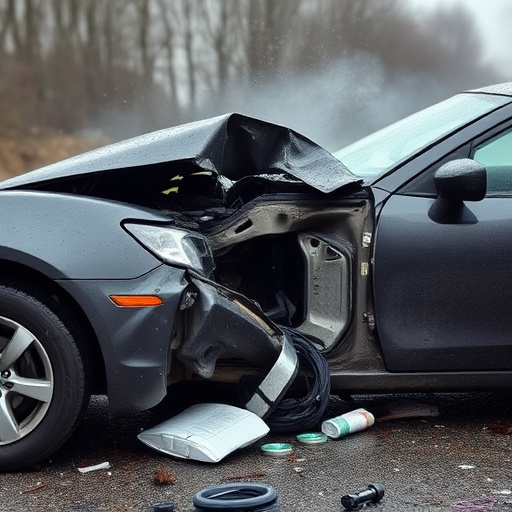 car crash damage