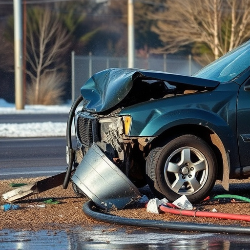 car crash damage