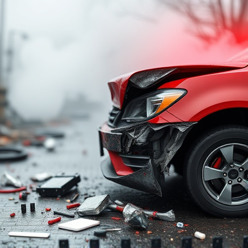 car crash damage