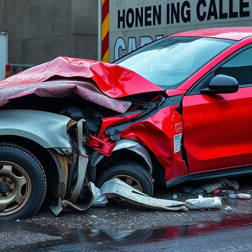 car crash damage
