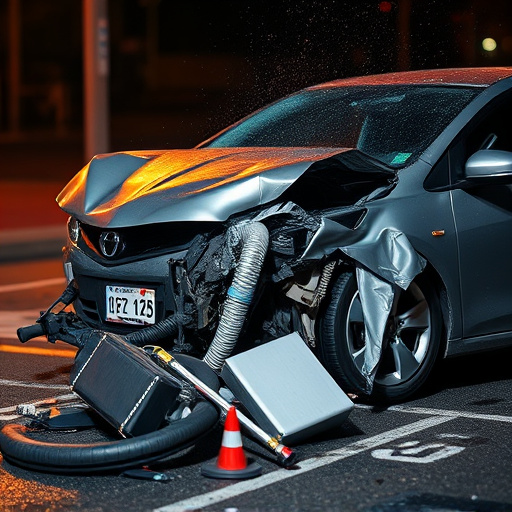 car crash damage