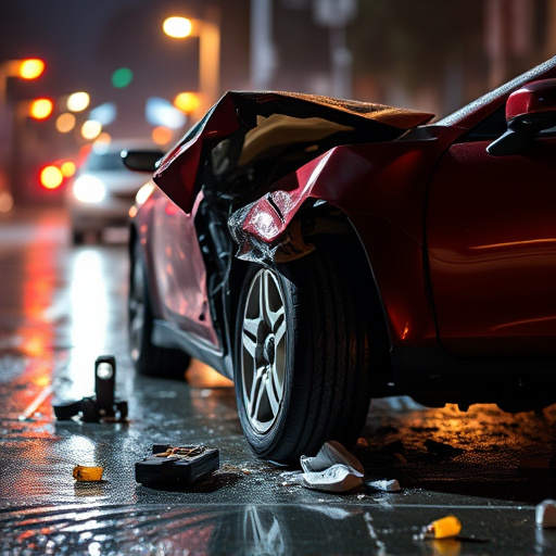 car crash damage