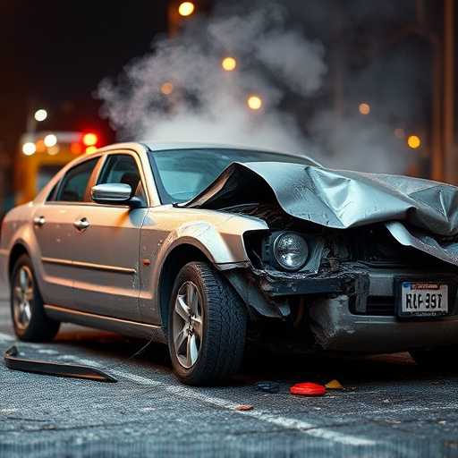 car crash damage