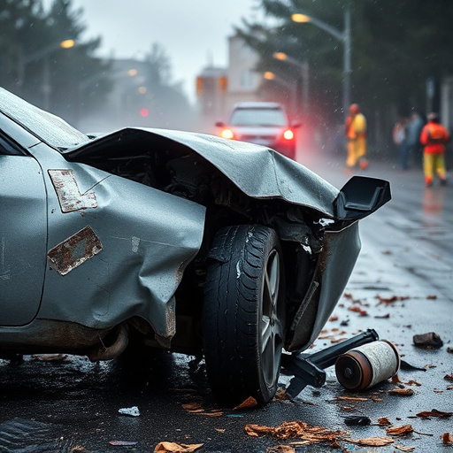 car crash damage