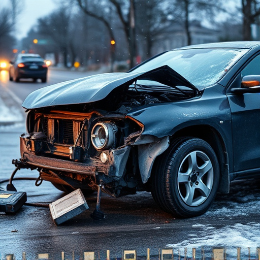 car crash damage