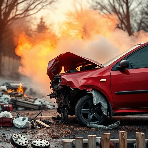 car crash damage