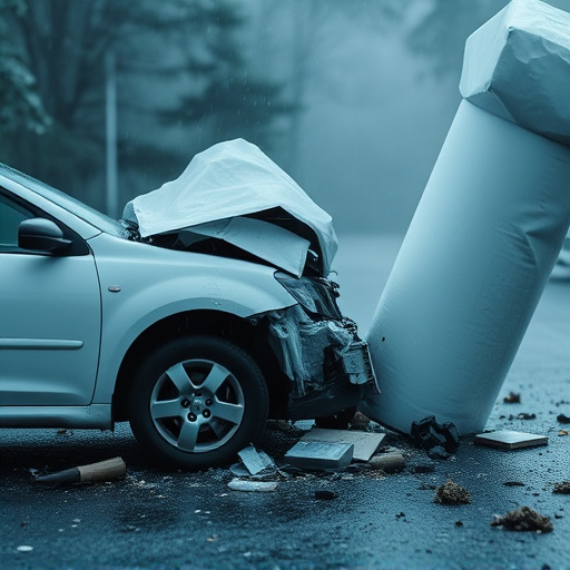car crash damage