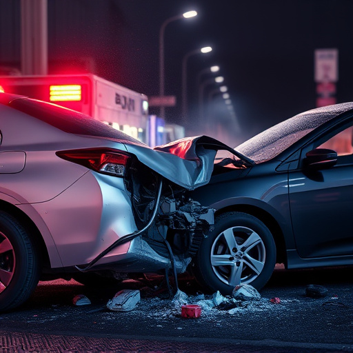car crash damage