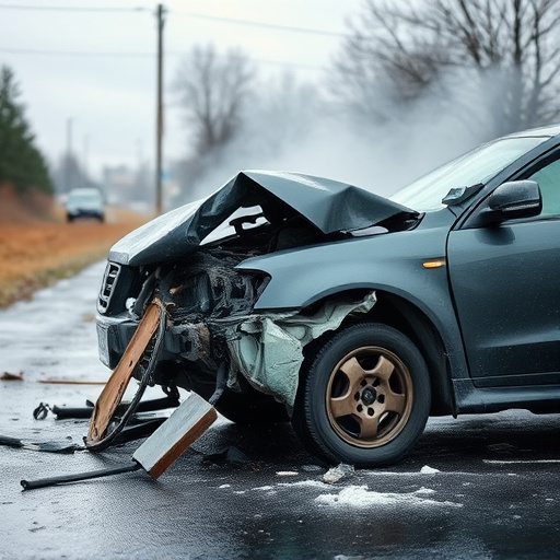 car crash damage